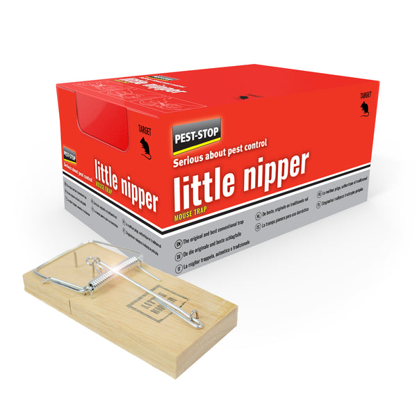 Little Nipper Traditional Wooden Mouse Traps - Full Box of 30