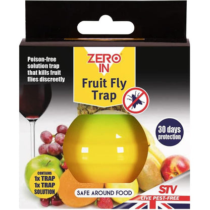 Zero In Fruit Fly Trap with Bait