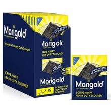 Marigold Scrub Away Heavy Duty Scourers - Full Box of 20