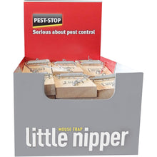 Little Nipper Traditional Wooden Mouse Traps - Full Box of 30