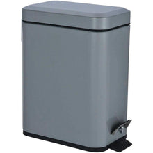 Blue Canyon Axus Rectangle Pedal Bin 5 Litre - Slate