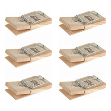 Little Nipper Traditional Wooden Mouse Trap - Pack of 6