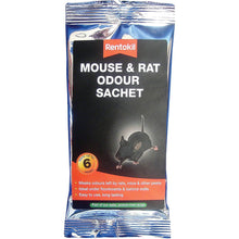 Rentokil Mouse & Rat Odour Sachet - Ideal under floorboards or behind walls