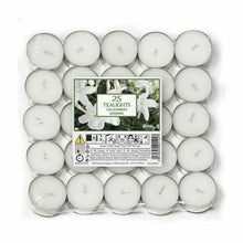 Scented Tea Lights Candles Pack of 25 - Jasmine