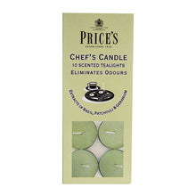 Odour Eliminating Chef's Scented Tealights Candles - Neutralises Cooking Smells - 10 Packs of 10