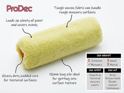 ProDec Masonry Paint Roller Sleeve 9"