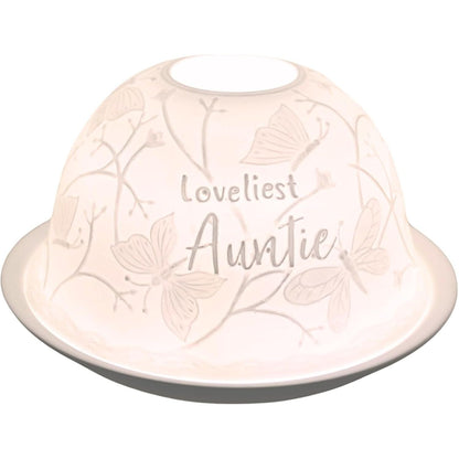 Nordic Lights Candle Holder Shade With Plate - Loveliest Auntie