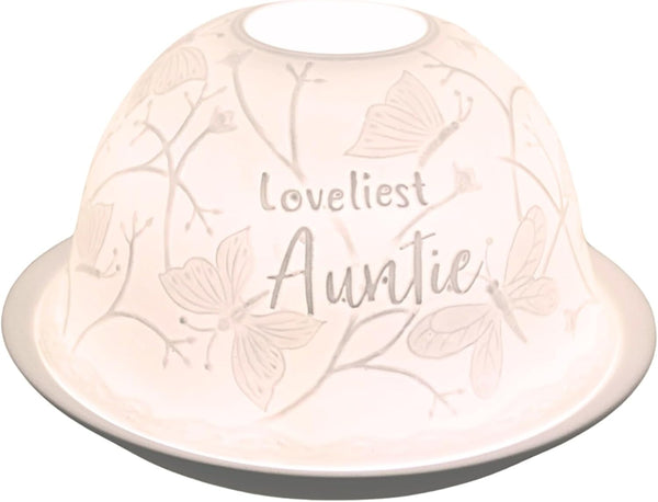 Nordic Lights Candle Holder Shade With Plate - Loveliest Auntie