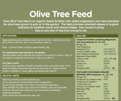 Vitax Olive Tree Feed 0.9kg Pouch