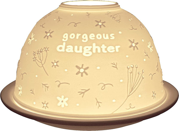 Nordic Lights Candle Holder Shade With Plate - Gorgeous Daughter