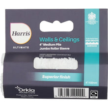 Harris Ultimate Walls & Ceilings 4" Medium Pile Jumbo Roller Sleeve