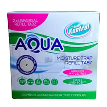 Kontrol Moisture Trap Refill Tabs For Mega Moisture Trap and Aqua Trap - Fresh Linen Scent - 2 x 400g