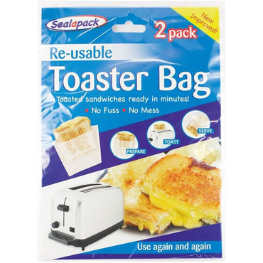 Sealapack Reusable Toaster Bags Pack of 2 