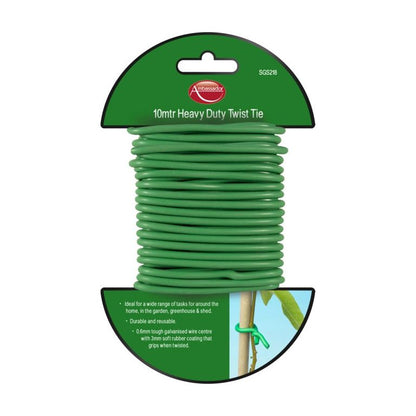 Ambassador Heavy Duty Twist Tie 10 Metre