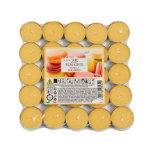 Scented Tea Lights Candles Pack of 25 - Vanilla Macarons