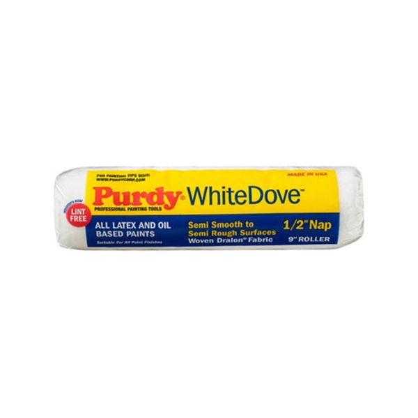 Purdy White Dove 9" Roller Sleeve 1/2 Nap