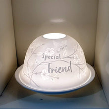 Nordic Lights Candle Holder Shade With Plate - Special Friend