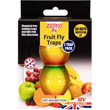 Zero In Fruit Fly Traps Twin Pack