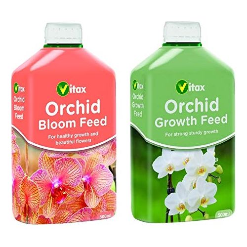 Vitax Orchid Bloom Feed + Vitax Orchid Growth Feed 500ml