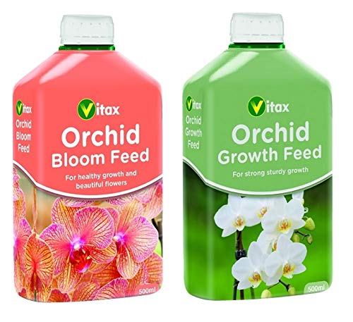 Vitax Orchid Bloom Feed + Vitax Orchid Growth Feed 500ml