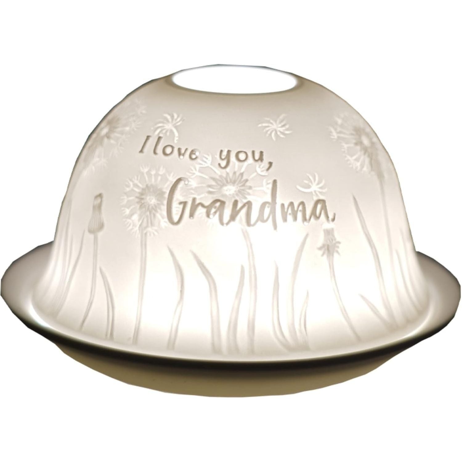 Nordic Lights Candle Holder Shade With Plate - Grandma