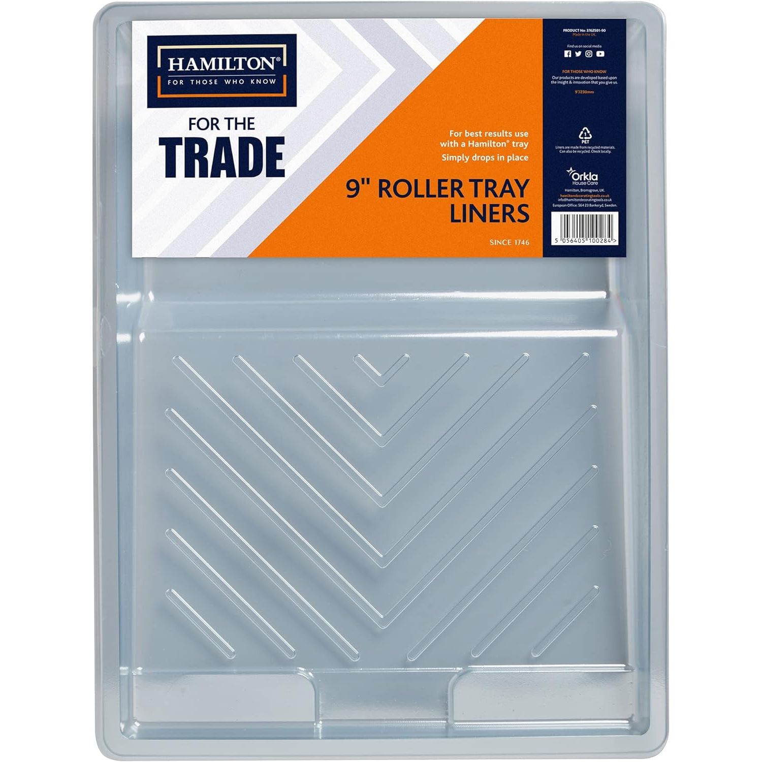 Hamilton For The Trade Roller Tray Liners 9" 5 Pack