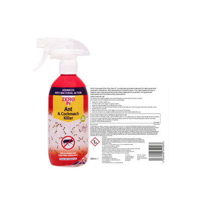 Zero In Ant & Cockroach Killer 500ml