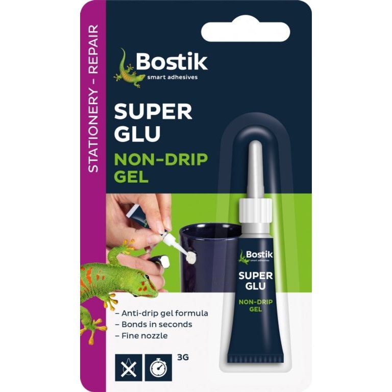 Bostik Super Glue Non Drip Gel 3g