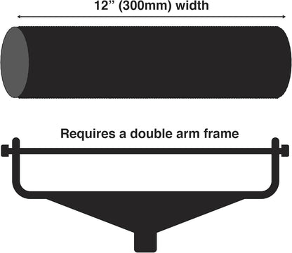 ProDec Advance Medium Pile Microfibre Paint Roller Sleeve 12" x 1.75"