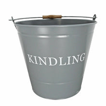 Manor Coal / Kindling Bucket Grey 0346