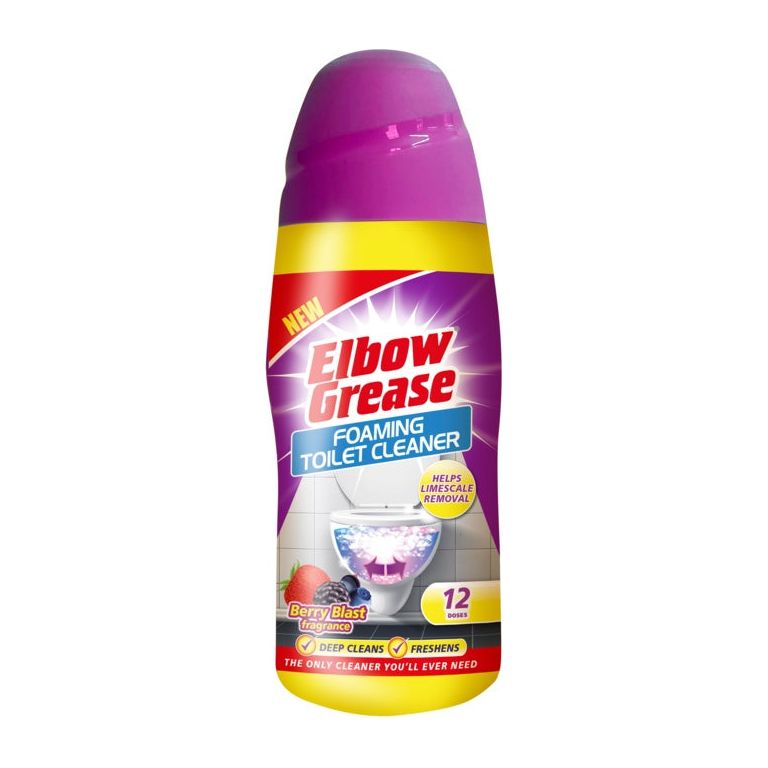 Elbow Grease Foaming Toilet Cleaner Berry Blast 500g