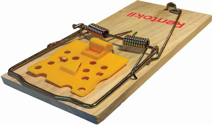 Rentokil Traditional Wooden Mouse Trap - 6 Pack