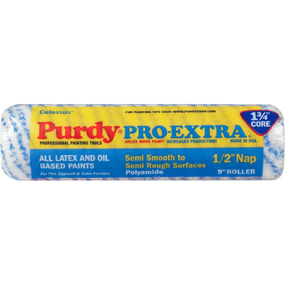 Purdy Colossus Pro Extra 9" Roller Sleeve 1/2 Nap