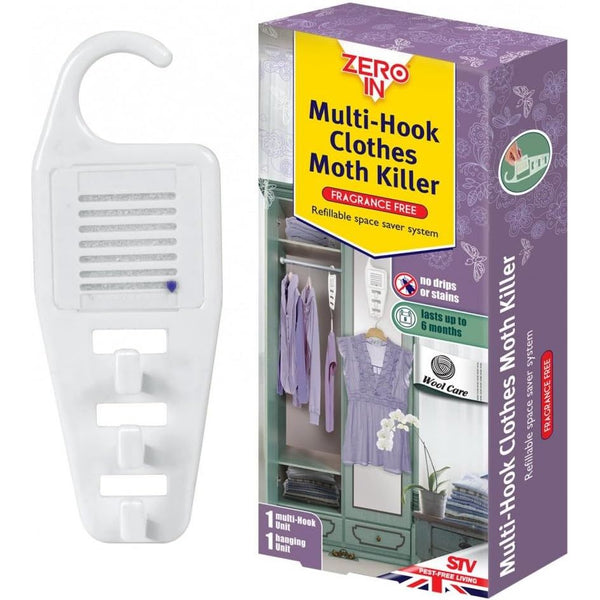 Zero In Clothes Moth Killer Hanging Unit