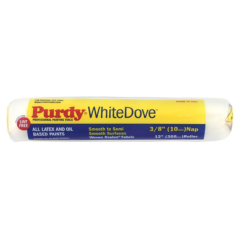 Purdy White Dove 12" Roller Sleeve 3/8" Nap