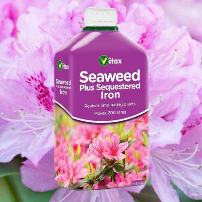 Vitax Liquid Seaweed Plus Sequestered Iron 1 Litre