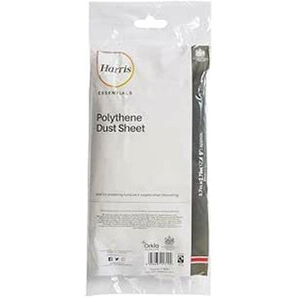 Harris Essentials Polythene Dust Sheet 12 x 9"