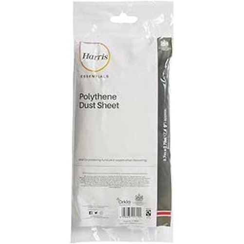 Harris Essentials Polythene Dust Sheet 12 x 9