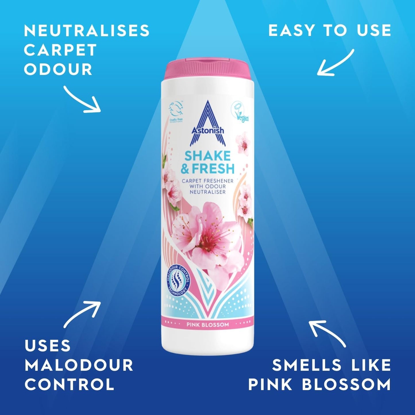 Astonish Shake & Fresh - Pink Blossom 350g