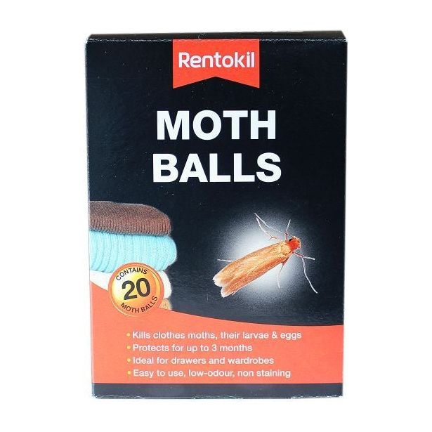 Rentokil Moth Balls Pack 20