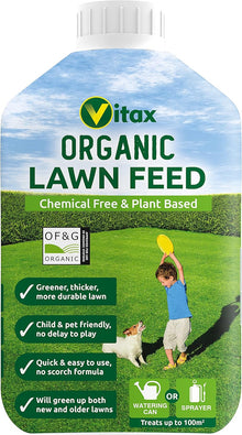 Vitax Organic Liquid Lawn Feed 1 Litre