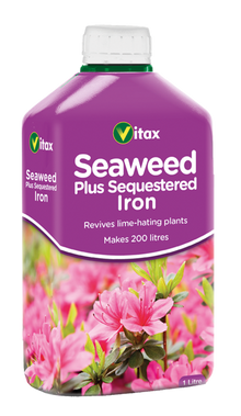 Vitax Liquid Seaweed Plus Sequestered Iron 1 Litre