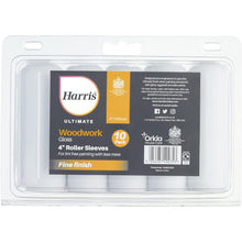 Harris Ultimate Woodwork Gloss 4" Roller Sleeves 10 Pack