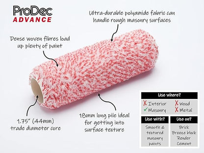 ProDec Advance Long Pile Heavy Duty Paint Roller Sleeve 9" x 1.75"