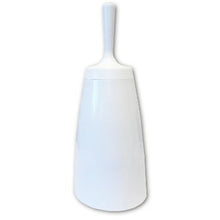 Blue Canyon Plastic Toilet Brush & Holder - White