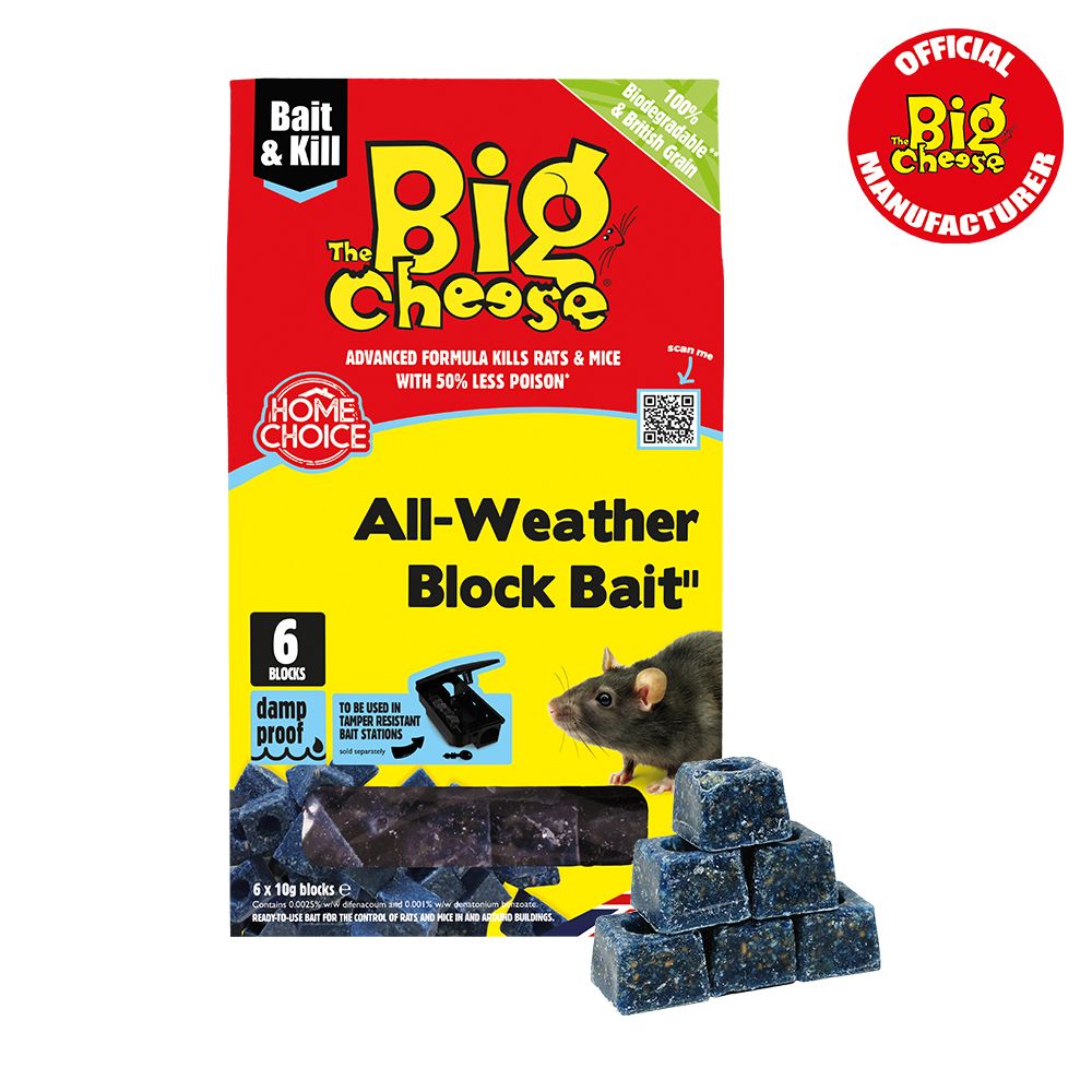 The Big Cheese All Weather Block Bait 6 x 10g Pack STV211