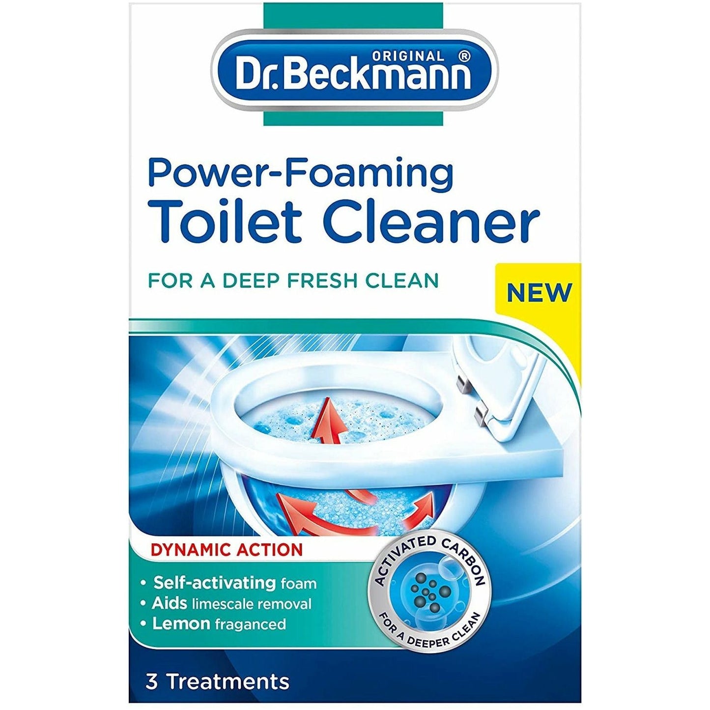 Dr. Beckmann Power Foaming Toilet Cleaner 3 Treatments