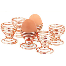 Apollo Copper Wire Egg Cups 6 Pack