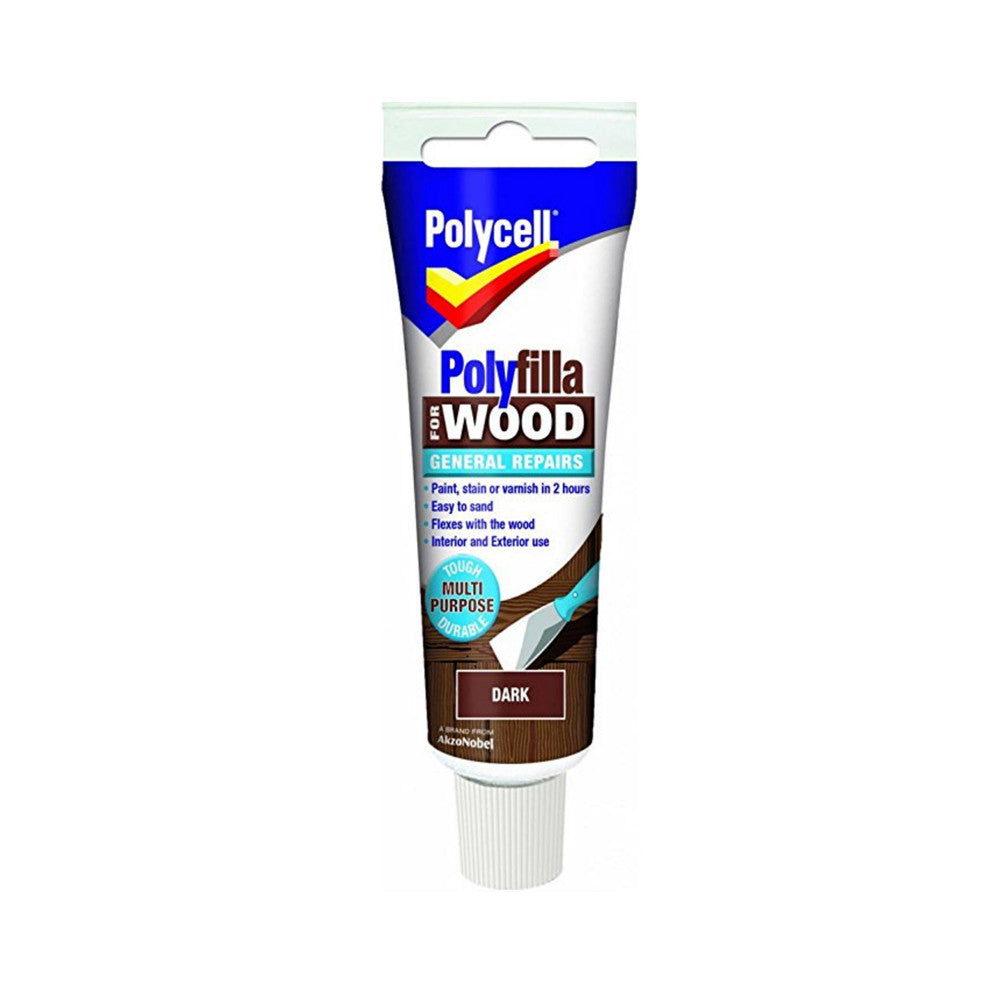 Polycell Polyfilla For Wood DARK 75g