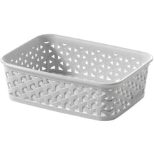 Curver Rattan Storage Basket A6 - Grey